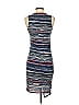 Splendid 100% Rayon Graphic Gray Blue Cocktail Dress Size XS - photo 2