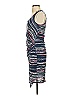 Splendid 100% Rayon Graphic Gray Blue Cocktail Dress Size XS - photo 5