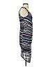 Splendid 100% Rayon Graphic Gray Blue Cocktail Dress Size XS - photo 4