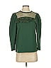 Ann Taylor Green Long Sleeve Blouse Size S - photo 1