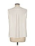 Mango Ivory Sleeveless Blouse Size 6 - photo 2