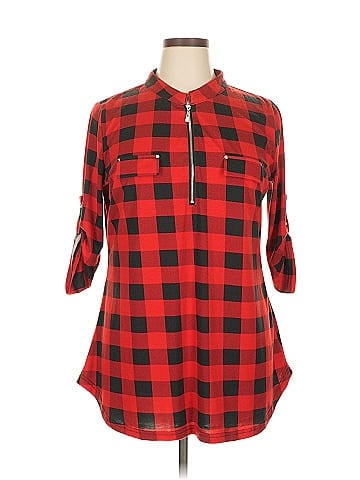 Ninedaily 3/4 Sleeve Polo (view 1)