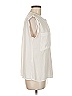 Mango Ivory Sleeveless Blouse Size 6 - photo 3
