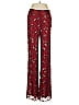Magaschoni Hearts Red Casual Pants Size 6 - photo 1