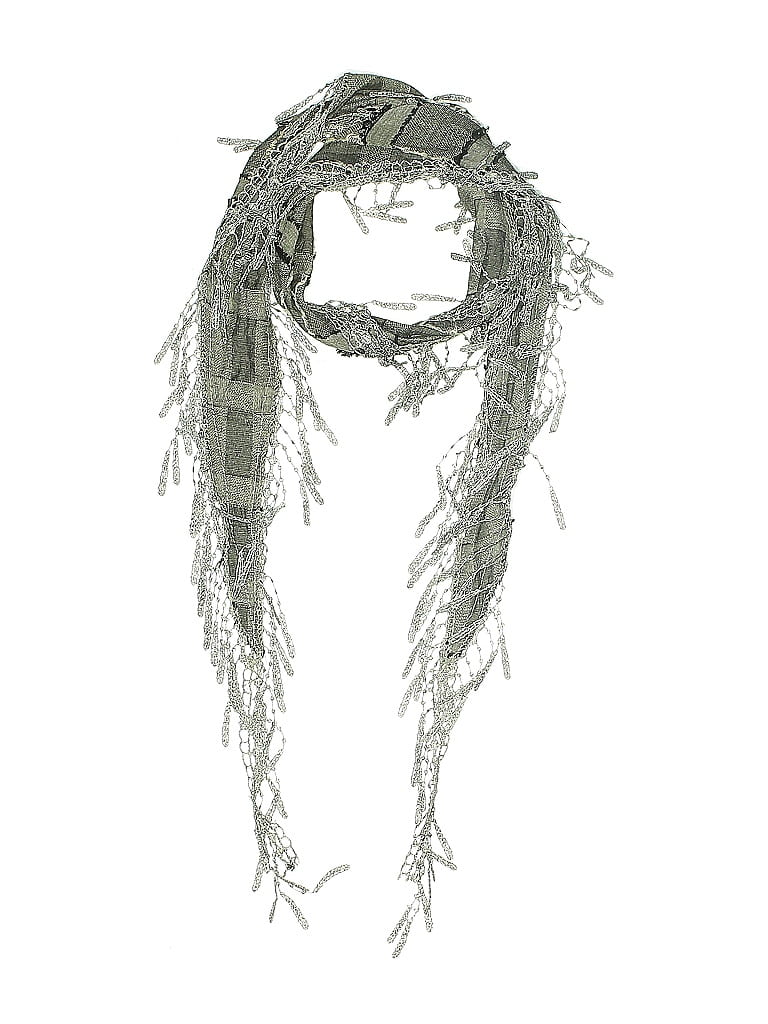 Pre-owned Unbranded Scarf In Gray