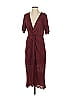 All in Favor 100% Polyester Burgundy Cocktail Dress Size S - photo 1