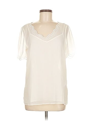 Reiss Short Sleeve Blouse (view 1)