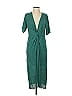 All in Favor 100% Polyester Green Cocktail Dress Size S - photo 1
