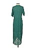 All in Favor 100% Polyester Green Cocktail Dress Size S - photo 2