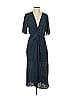 All in Favor 100% Polyester Blue Casual Dress Size S - photo 1