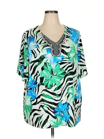 Susan Graver Short Sleeve T-Shirt (view 1)
