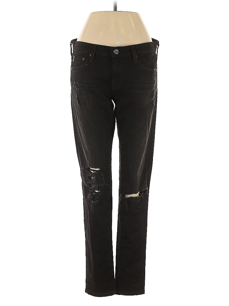 Pre-owned Adriano Goldschmied Jeans In Black