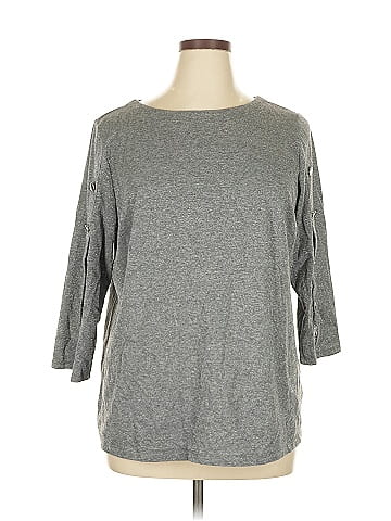 Liz Claiborne Career 3/4 Sleeve Top (view 1)