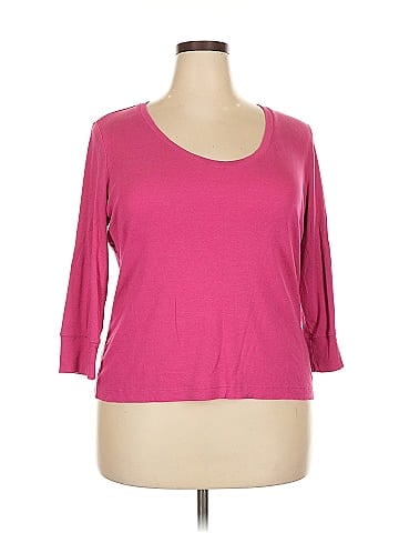 Lands' End 3/4 Sleeve T-Shirt (view 1)