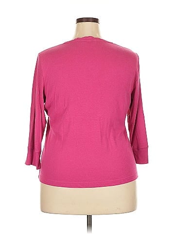 Lands' End 3/4 Sleeve T-Shirt (view 2)
