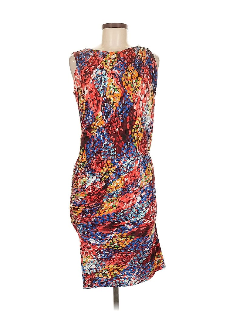 Pre-owned Assorted Brands Cocktail Dress In Orange