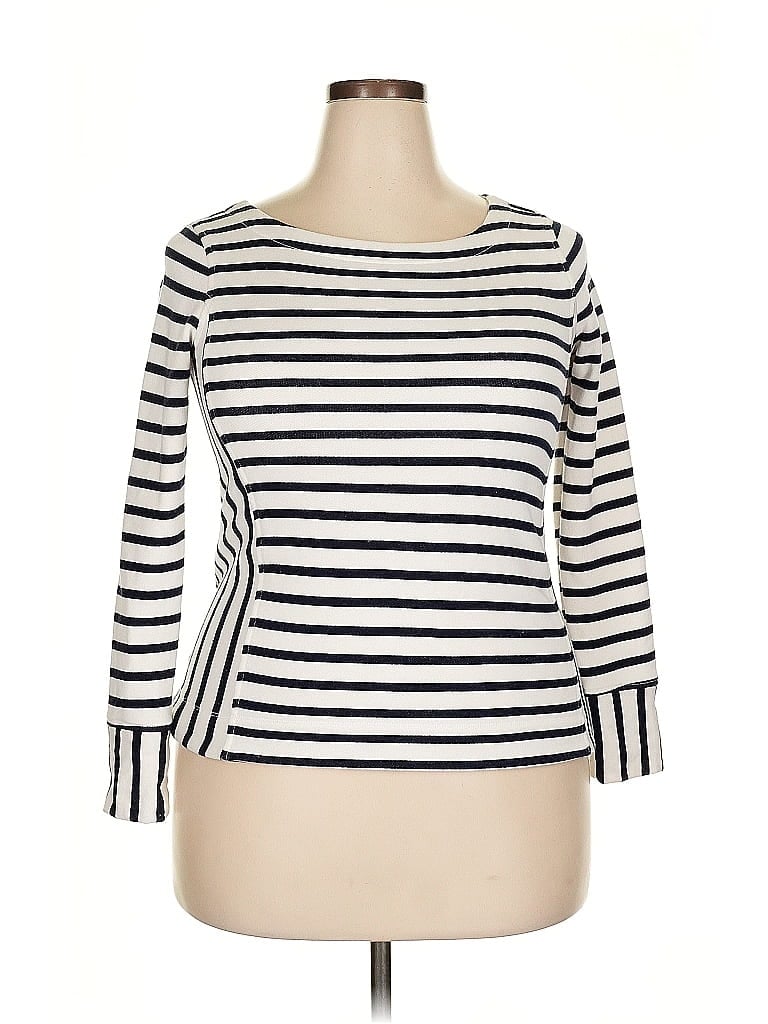 Pre-owned Banana Republic Pullover Sweater In White