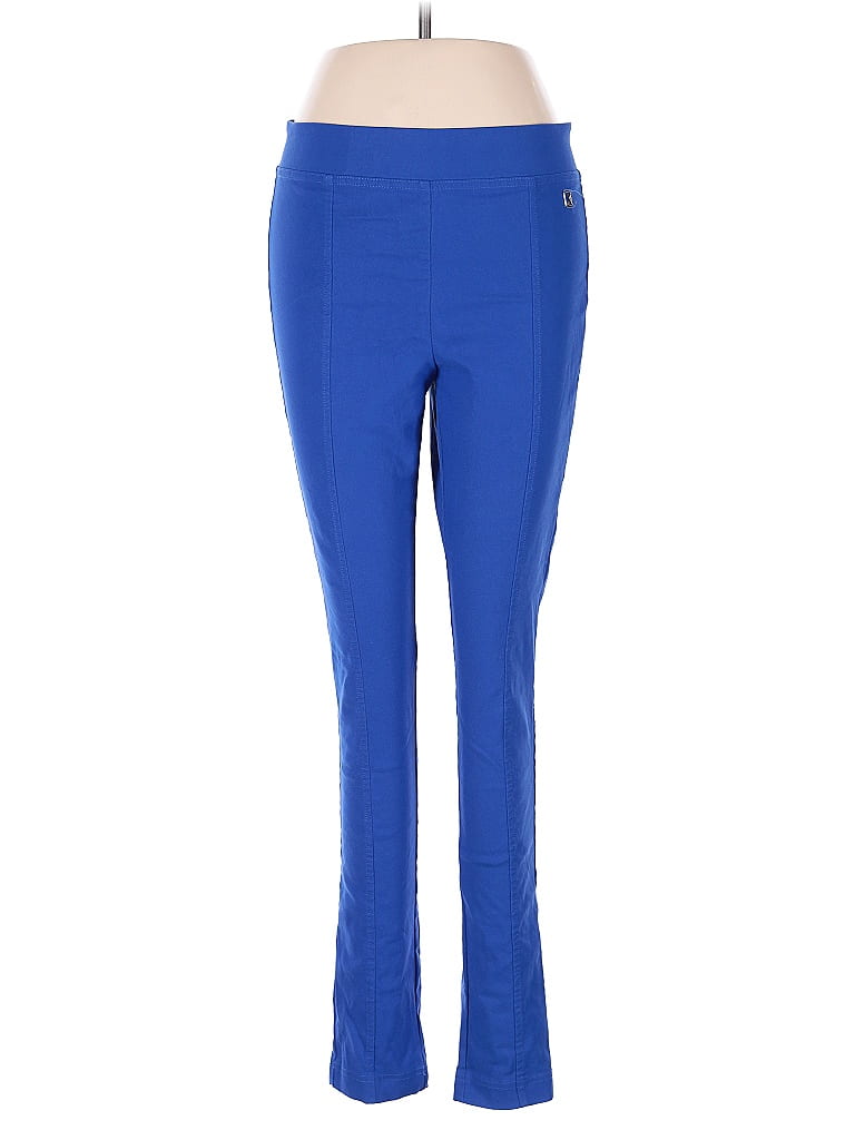 Pre-owned Calvin Klein Active Pants In Blue