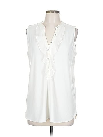 White House Black Market Sleeveless Blouse (view 1)