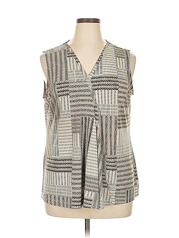 Dana Buchman Sleeveless Blouse (view 1)