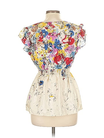 Edme & Esyllte Sleeveless Silk Top (view 2)