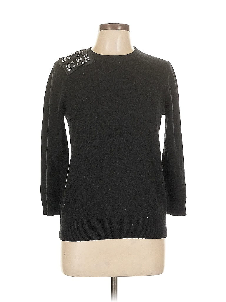 Pre-owned Kate Spade New York Pullover Sweater In Black