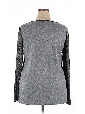 Faded Glory Long Sleeve Top (view 2)