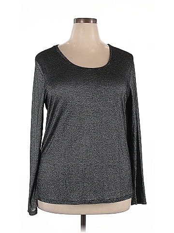Faded Glory Long Sleeve Top (view 1)