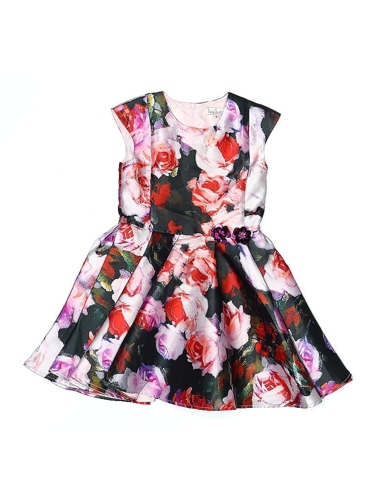 Pre-owned Assorted Brands Kids' Dress In Red