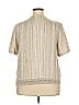 Alfred Dunner Tan Short Sleeve Blouse Size 20 - photo 2