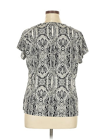 Liz Claiborne Career Short Sleeve Blouse (view 2)
