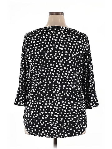 Notations 3/4 Sleeve Blouse (view 2)
