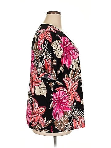 Susan Graver 3/4 Sleeve Blouse (view 1)