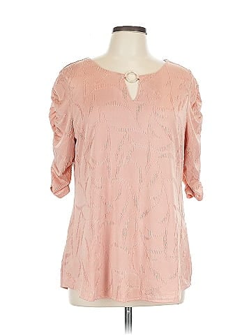 JM Collection 3/4 Sleeve Blouse (view 1)
