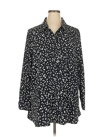 Susan Graver 3/4 Sleeve Blouse (view 1)