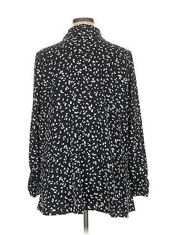 Susan Graver 3/4 Sleeve Blouse (view 2)