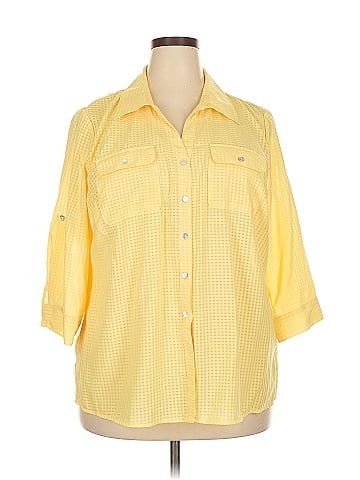 Notations 3/4 Sleeve Blouse (view 1)