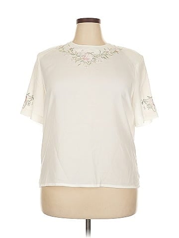 Christie & Jill Short Sleeve Blouse (view 1)