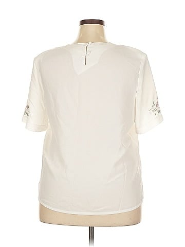 Christie & Jill Short Sleeve Blouse (view 2)