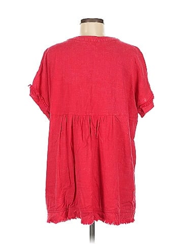 Umgee Short Sleeve Blouse (view 2)