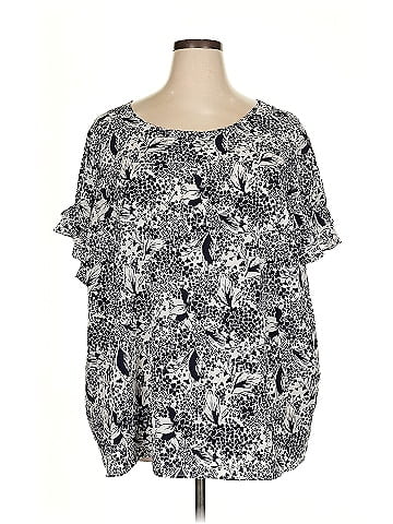 Lane Bryant Short Sleeve Blouse (view 1)