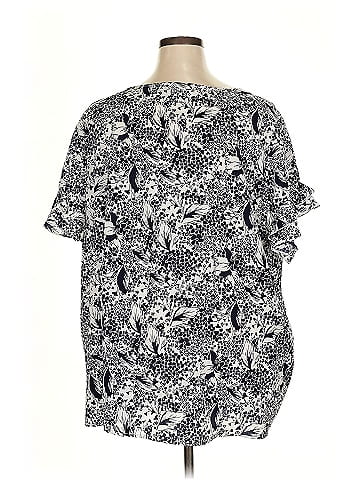 Lane Bryant Short Sleeve Blouse (view 2)