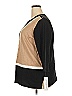 Alfred Dunner Color Block Black Pullover Sweater Size 2X - photo 4