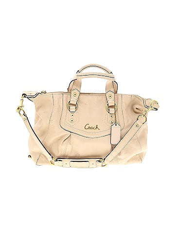Coach Factory Leather Satchel (view 1)