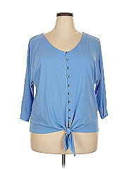 Notations 3/4 Sleeve Blouse