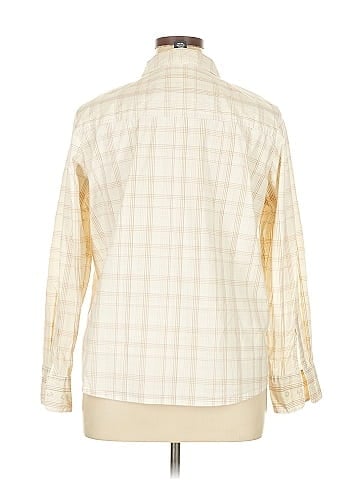 Denim Co Long Sleeve Button-Down Shirt (view 2)
