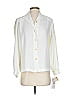 Chaus 100% Polyester Ivory Long Sleeve Blouse Size 4 - photo 1