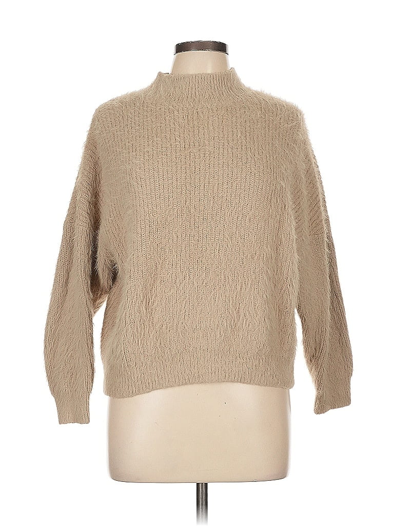 Pre-owned Asos Design Turtleneck Sweater In Brown