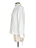 Chaus 100% Polyester Ivory Long Sleeve Blouse Size 4 - photo 4