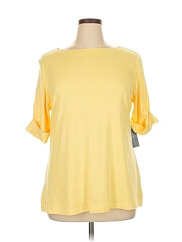 Karen Scott 3/4 Sleeve T-Shirt (view 1)